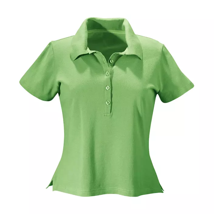 Hejco Maja Damen-Poloshirt, Apfelgrün, large image number 0