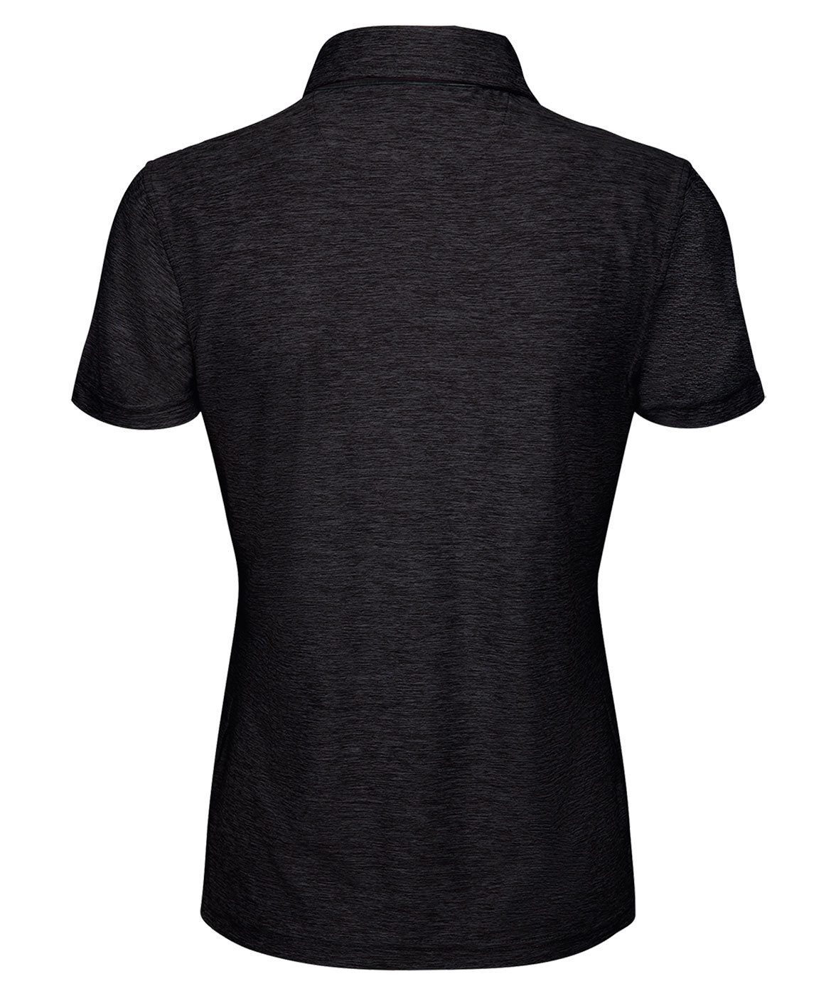 Pitch Stone dame polo T-skjorte, Black melange, large image number 2