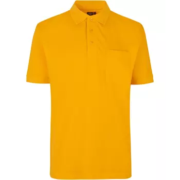 ID PRO Wear Poloshirt mit Brusttasche, Gelb