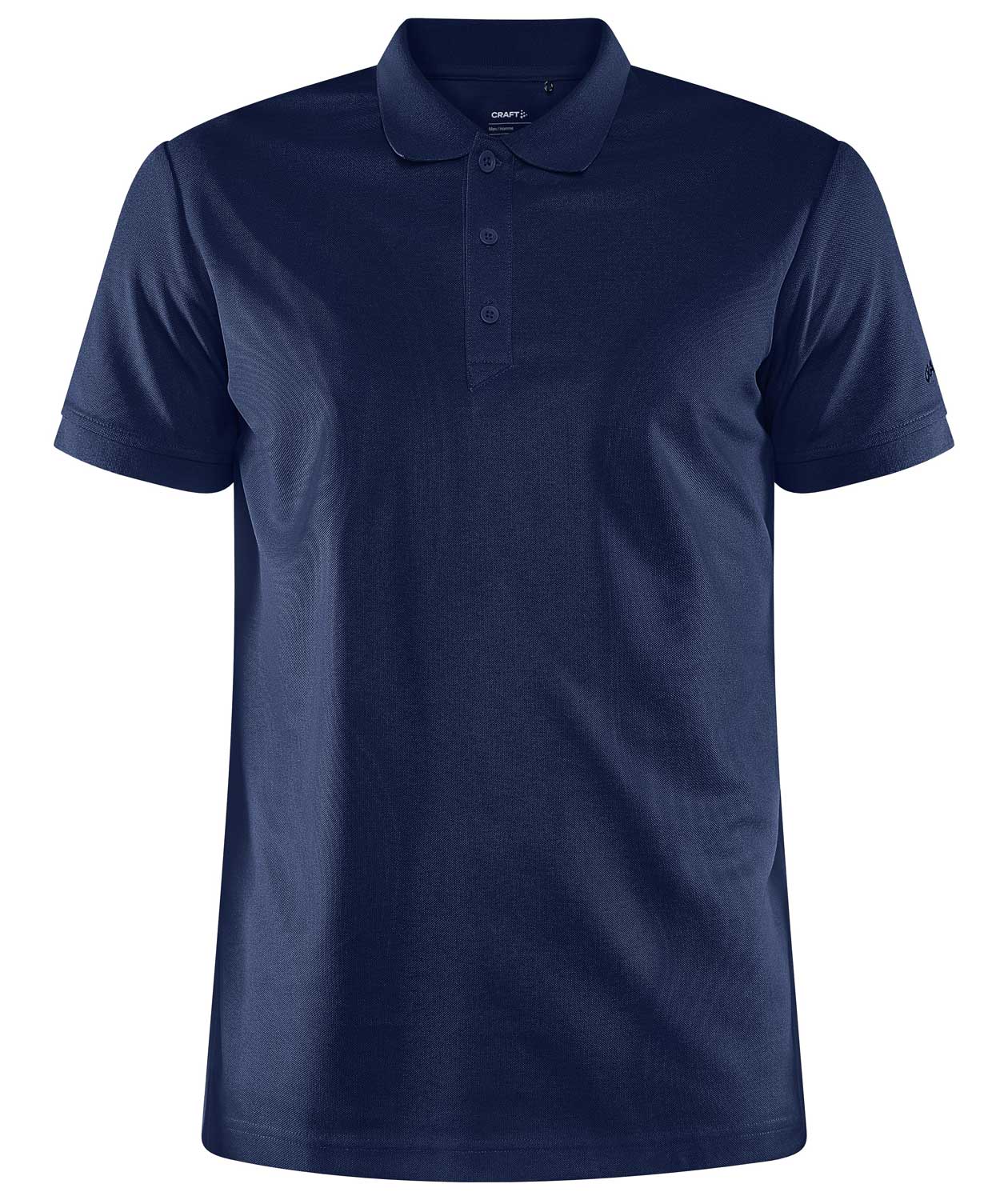 Craft Core Unify polo shirt, Dark Blue Melange, Dark Blue Melange, swatch