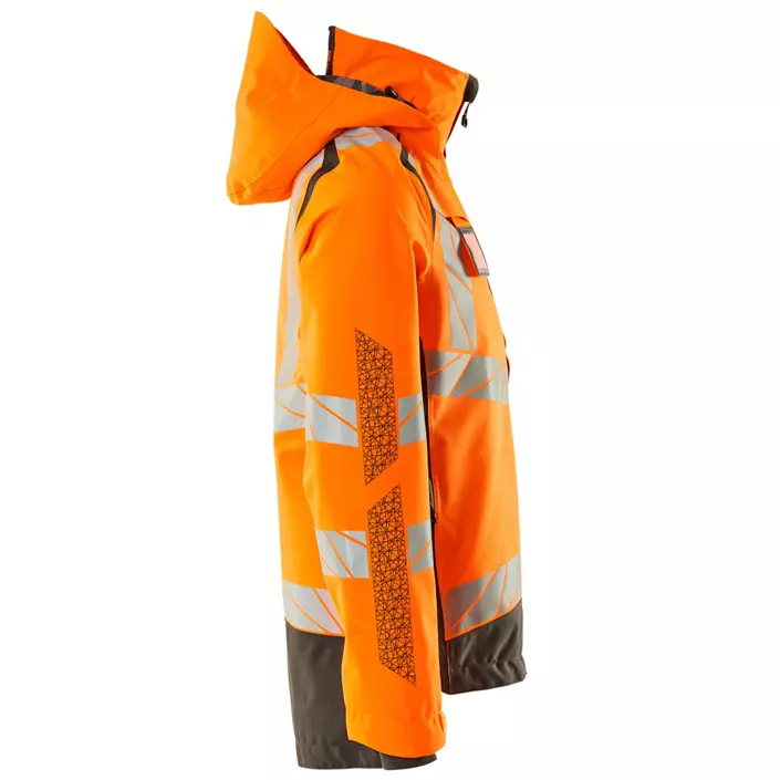 Mascot Accelerate Safe shell jacket, Hi-vis Orange/Dark anthracite, large image number 2
