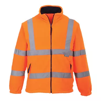 Portwest fleece jacket, Hi-vis Orange