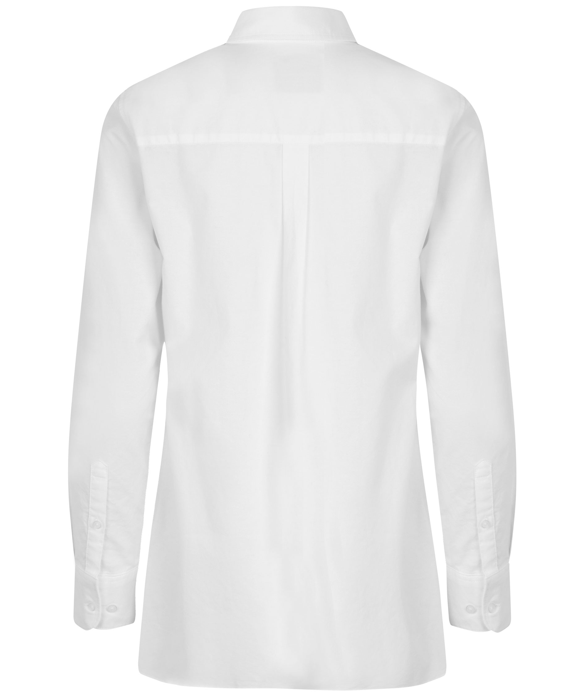 Seven Seas Oxford women's long Modern fit shirt, White, large image number 2