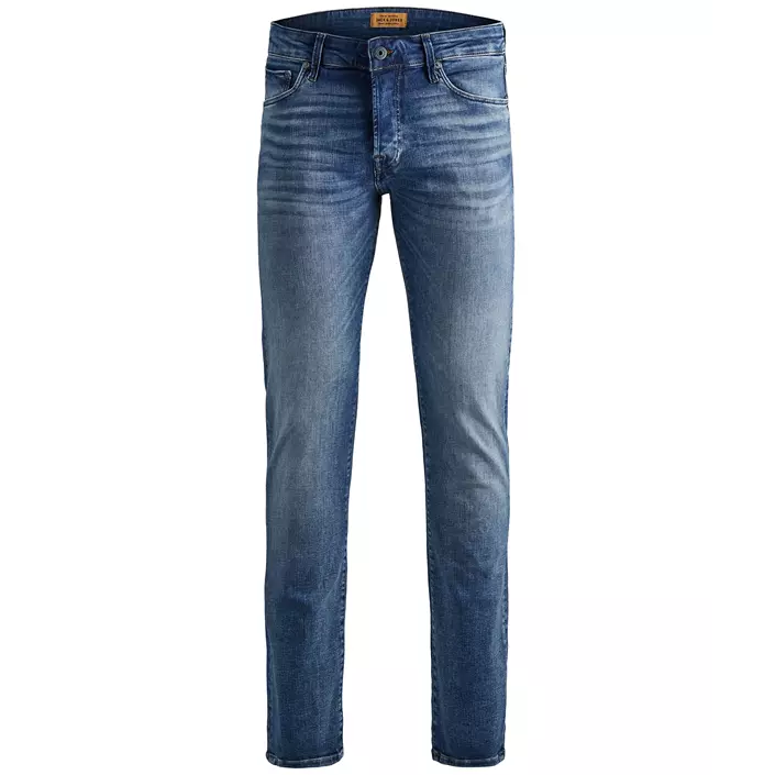 Jack & Jones JJITIM JJICON JJ357 Plus Size Slim Fit Jeans, Blue Denim, large image number 0
