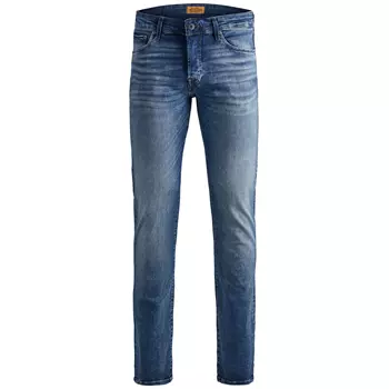 Jack & Jones JJITIM JJICON JJ357 Plus Size Slim Fit Jeans, Blue Denim