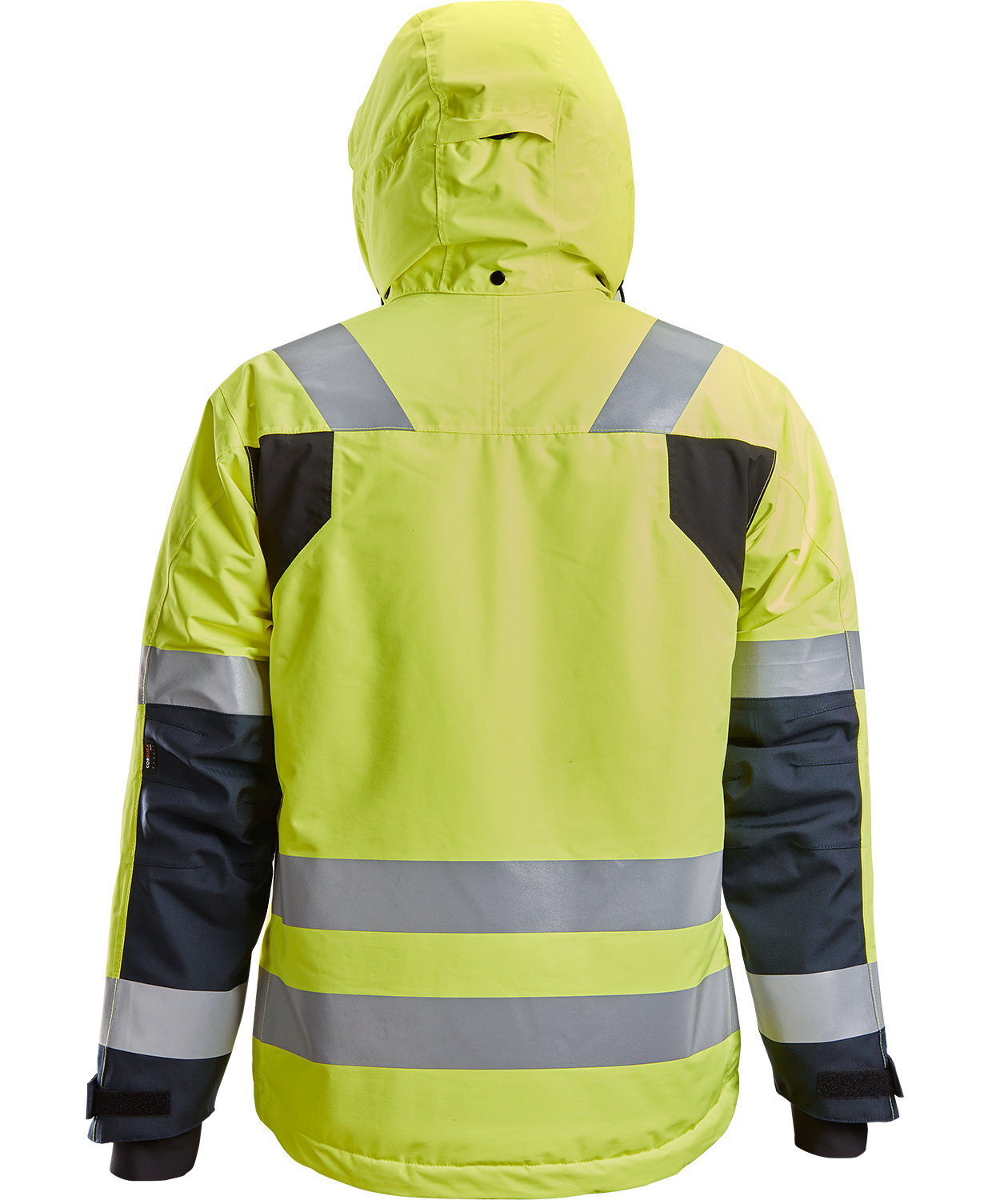 Snickers AllroundWork skaljakke 1132, Hi-vis&nbsp;Gul/Marine, large image number 1