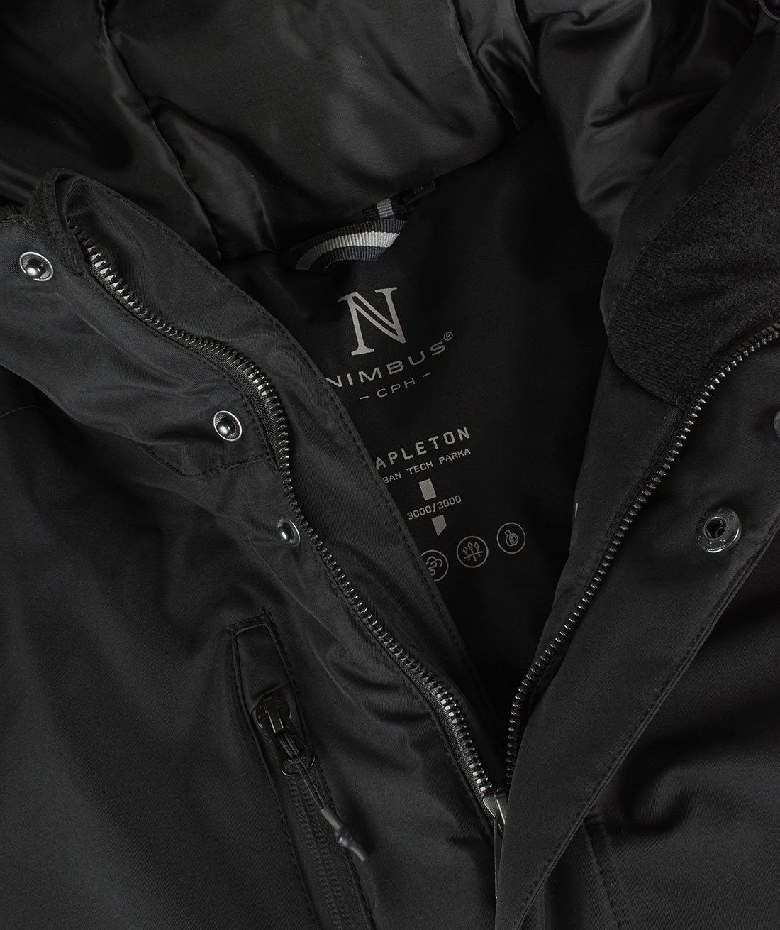 Nimbus Mapleton women's parka, Black, large image number 6