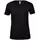 Tee Jays dame Stretch T-shirt, Sort, Sort, swatch