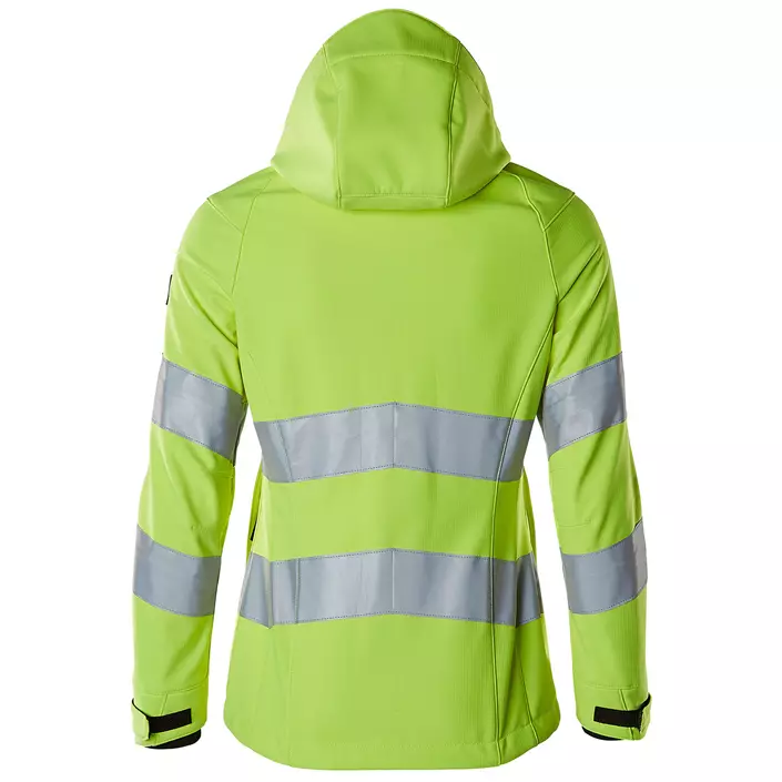 Mascot Safe Supreme dame softshelljakke, Hi-Vis Gul, large image number 3