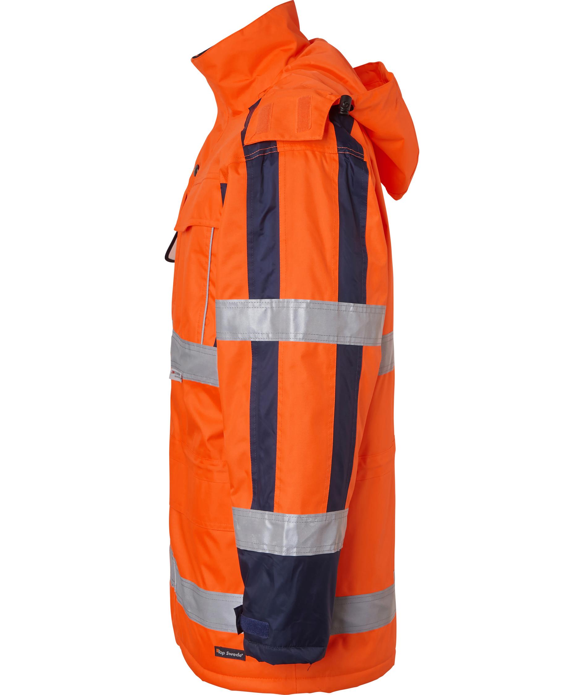 Top Swede parkas 6317, Varsel Orange/Navy, large image number 3
