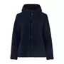 ID women's pile fleece jacket, Navy