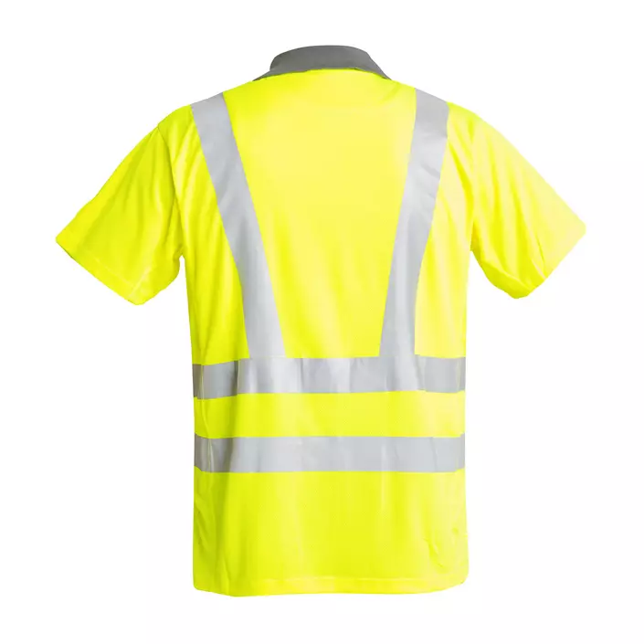 Engel work polo shirt, Yellow, large image number 1