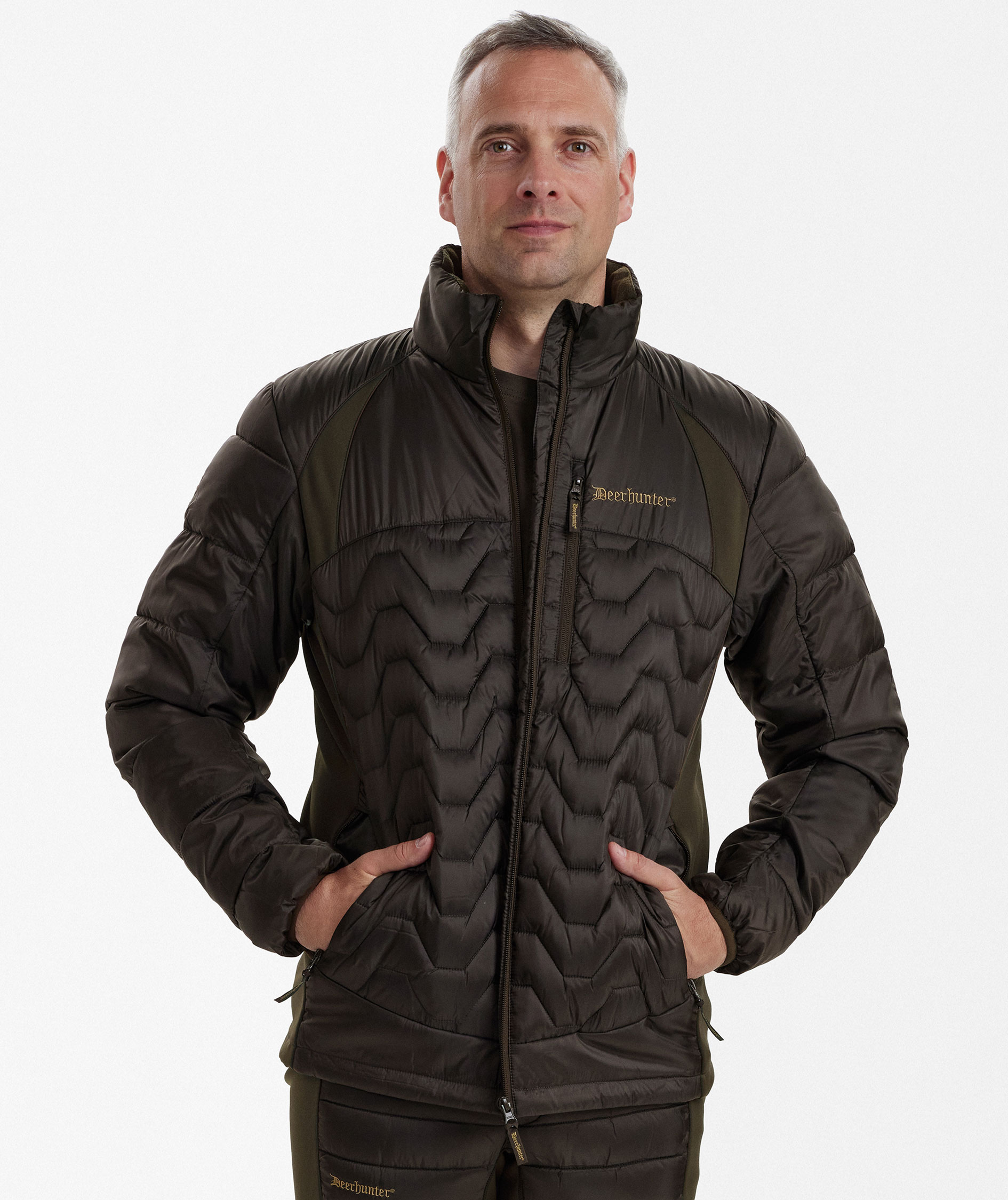 Deerhunter Excape Quiltet Jacke, Art green, large image number 1