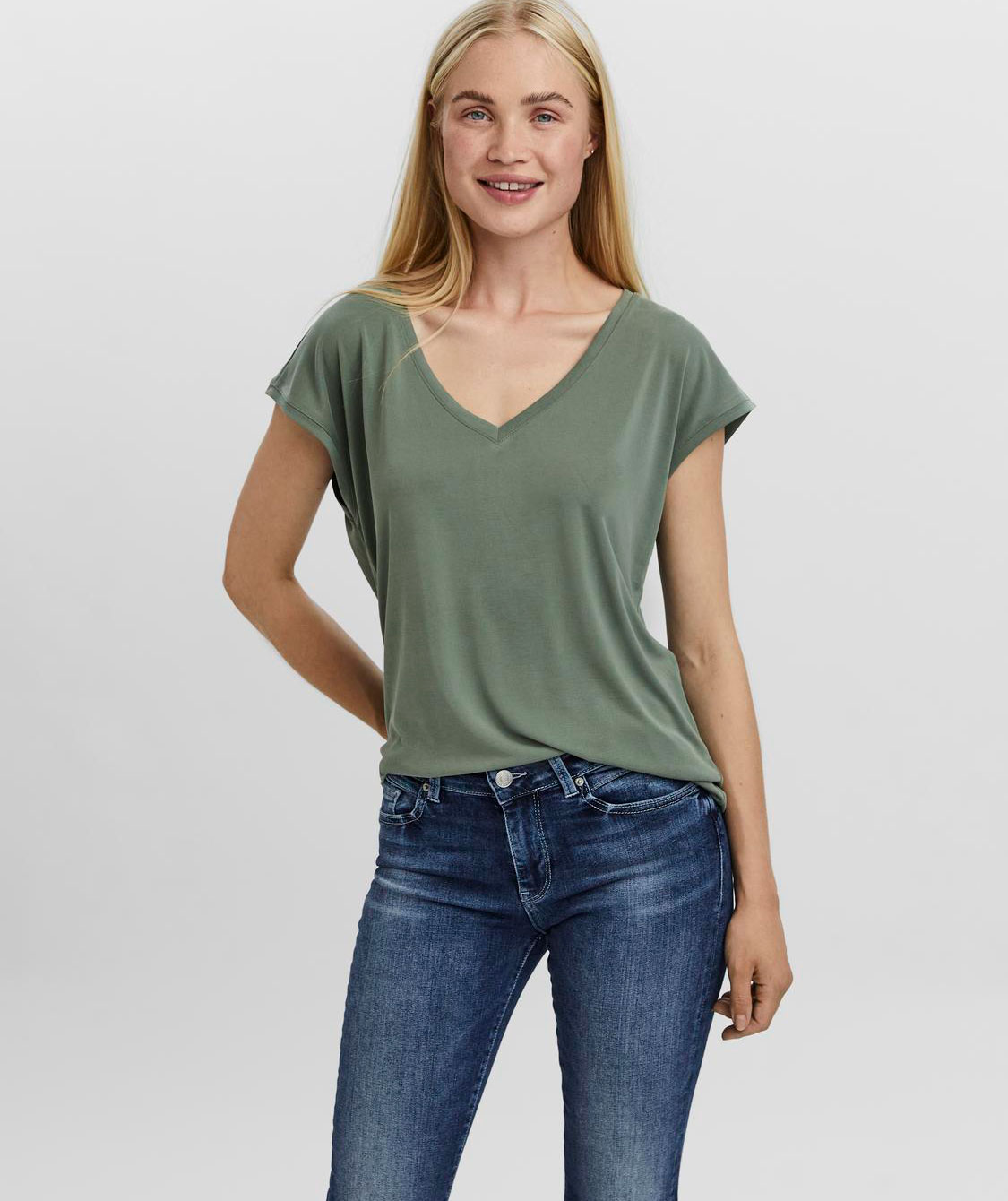 Vero Moda VMFILLI women's T-shirt, Laurel Wreath