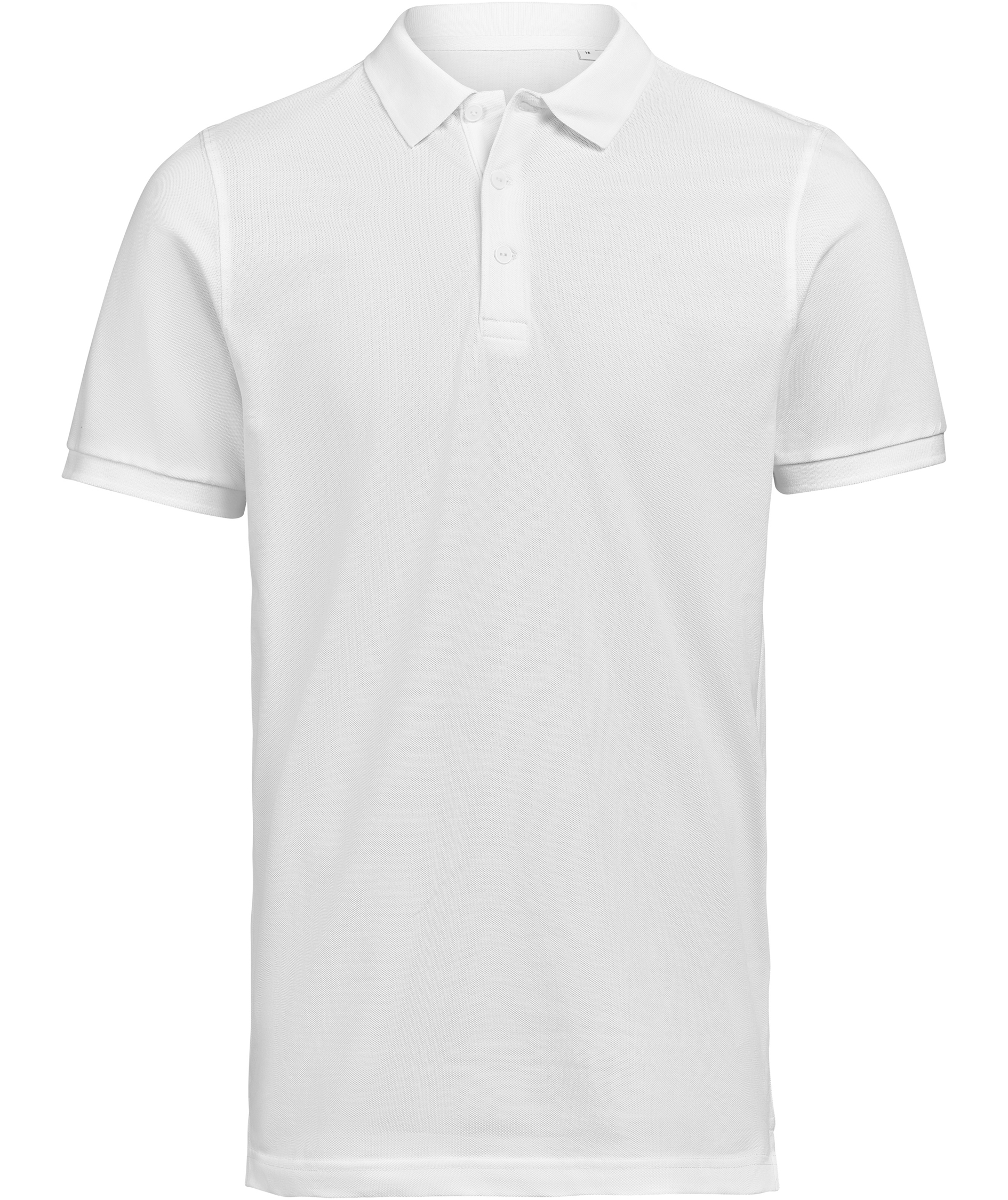 UM Regular fit polo T-skjorte, White, White, swatch