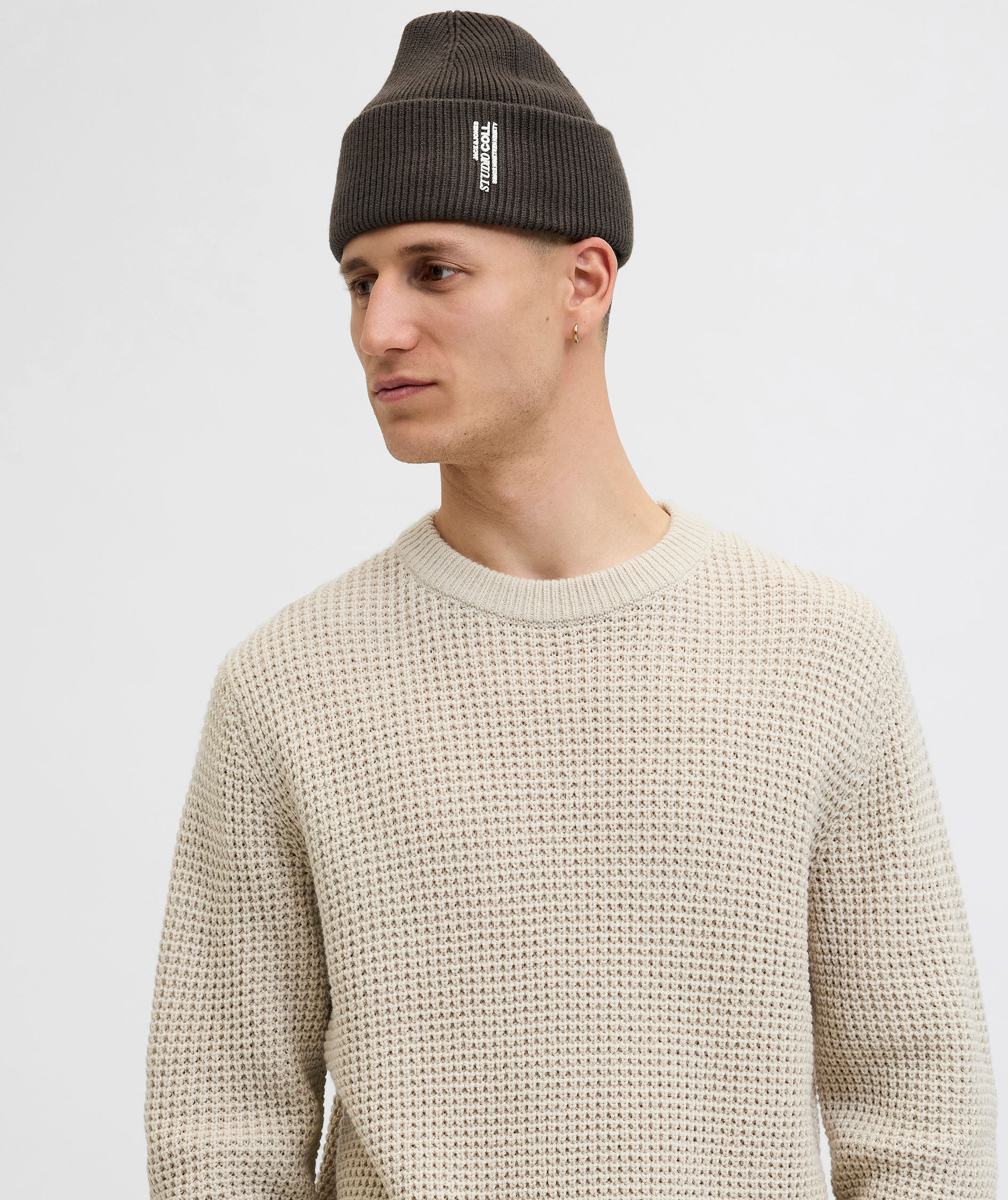 Jack & Jones JACCOLL stickad m&ouml;ssa, Delicioso, Delicioso, large image number 4