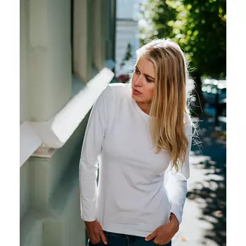 Camus Varna long-sleeved women's T-shirt, White