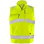 Fristads Green work vest 5067 GPLU, Hi-Vis Yellow