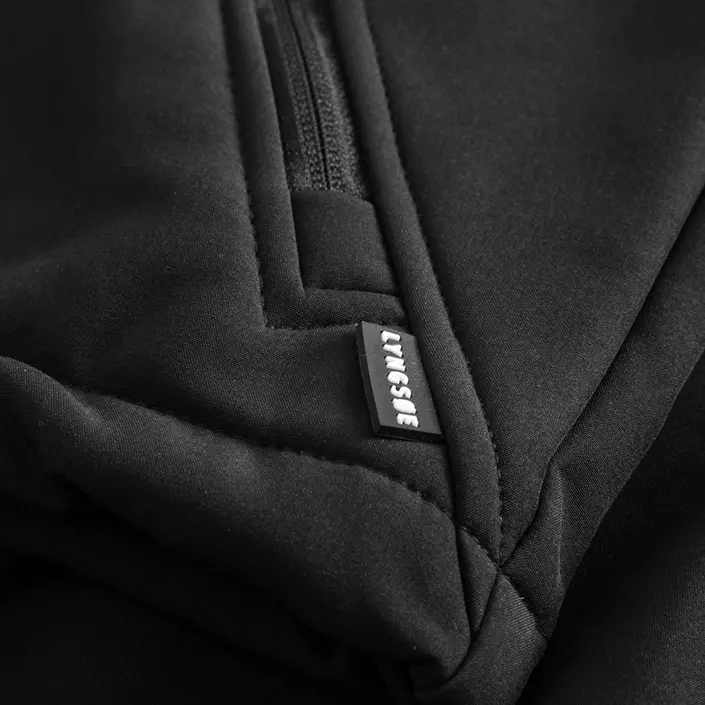 Lyngsoe ​softshell jacket, Black, large image number 4
