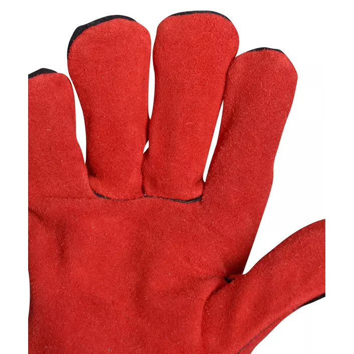 OX-ON Worker Supreme 2606 welding gloves, Red, Red, large image number 2