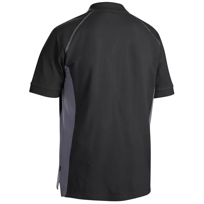 Blåkläder polo T-shirt, Black/Grey, large image number 1