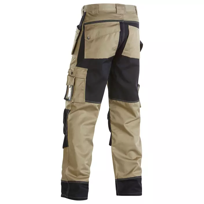 Blåkläder Hantverksbyxa X1503, Khaki/Svart, large image number 1