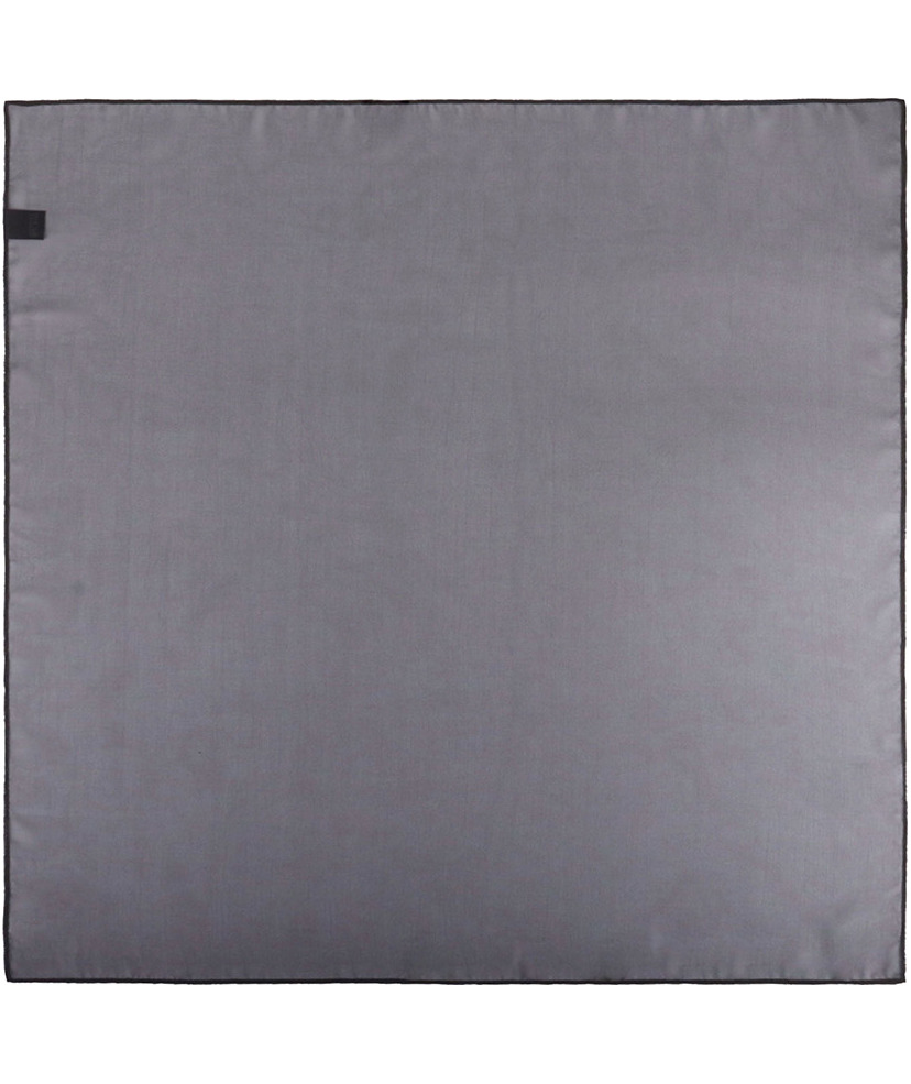 Karlowsky classic chiffon scarf, Black, Black, swatch