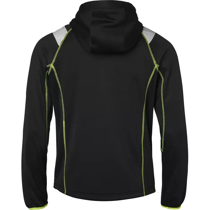 Top Swede hoodie with zipper 353, Black, large image number 1
