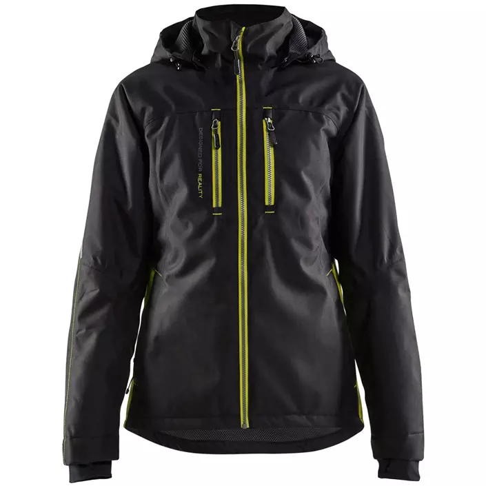 Blåkläder Unite women's winter jacket, Black/Yellow, large image number 0