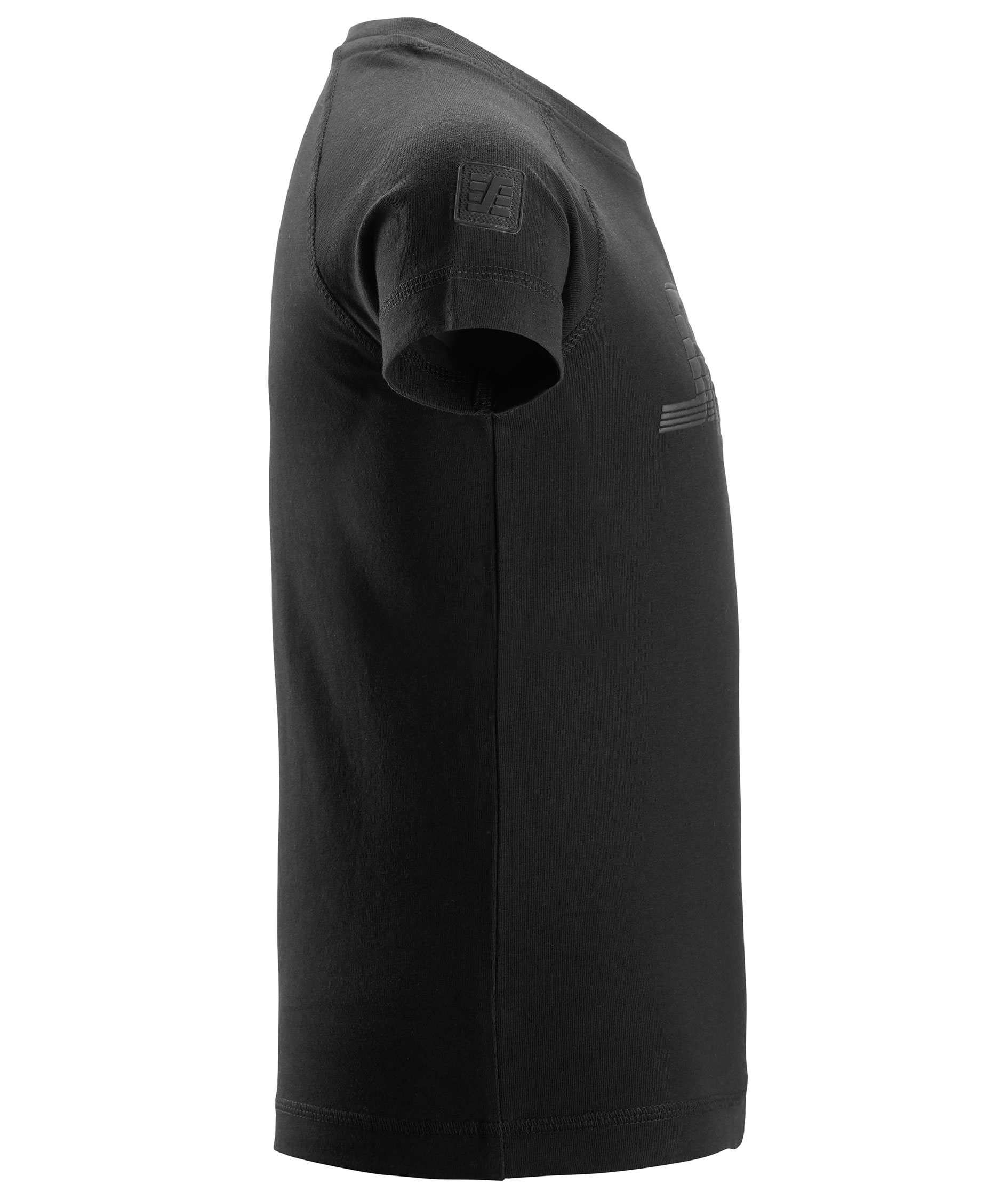 Snickers logo T-shirt 7514 til b&oslash;rn, Sort, large image number 3