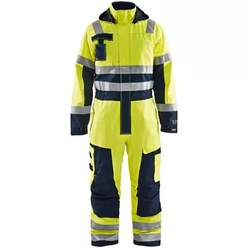 Blåkläder Multinorm thermal coverall, Hi-vis yellow/Marine blue