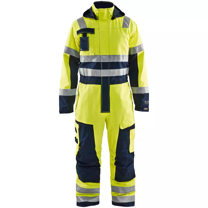 Blåkläder Multinorm termooverall, Varsel gul/marinblå, large image number 0
