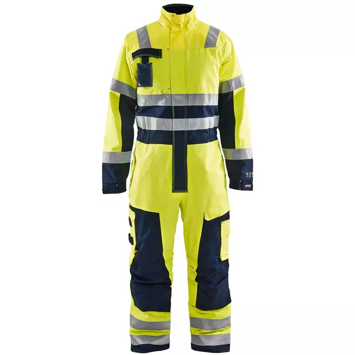 Blåkläder Multinorm termooverall, Varsel gul/marinblå, large image number 0