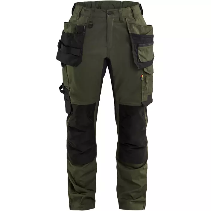Blåkläder Damen Handwerkerhose, Waldgrün/Schwarz, large image number 0
