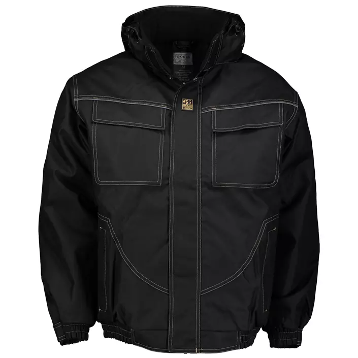 Ocean Medusa winter jacket, Black, large image number 0