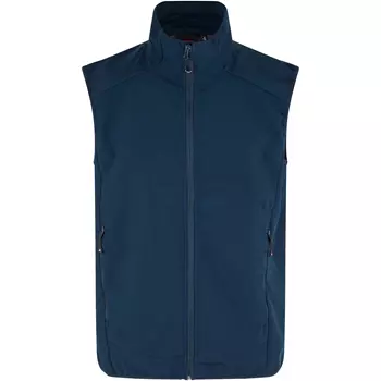 ID funktionelle Softshell Weste, Navy