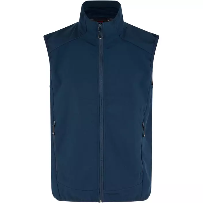 ID functional softshell vest, Navy, large image number 0