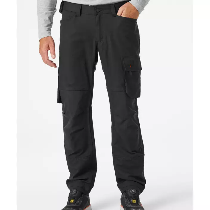 Helly Hansen Oxford work trousers, Black, large image number 1