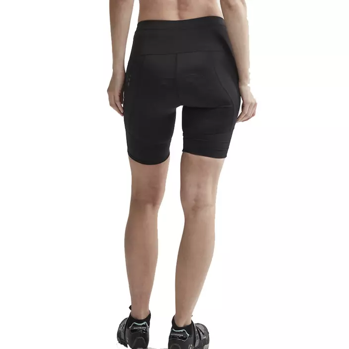Craft Essence women's bike shorts, Black, large image number 3