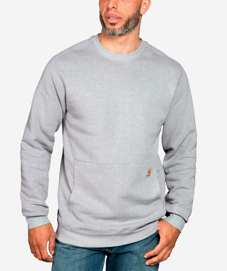 Carhartt Crewneck sweatshirt, Asphalt Heather