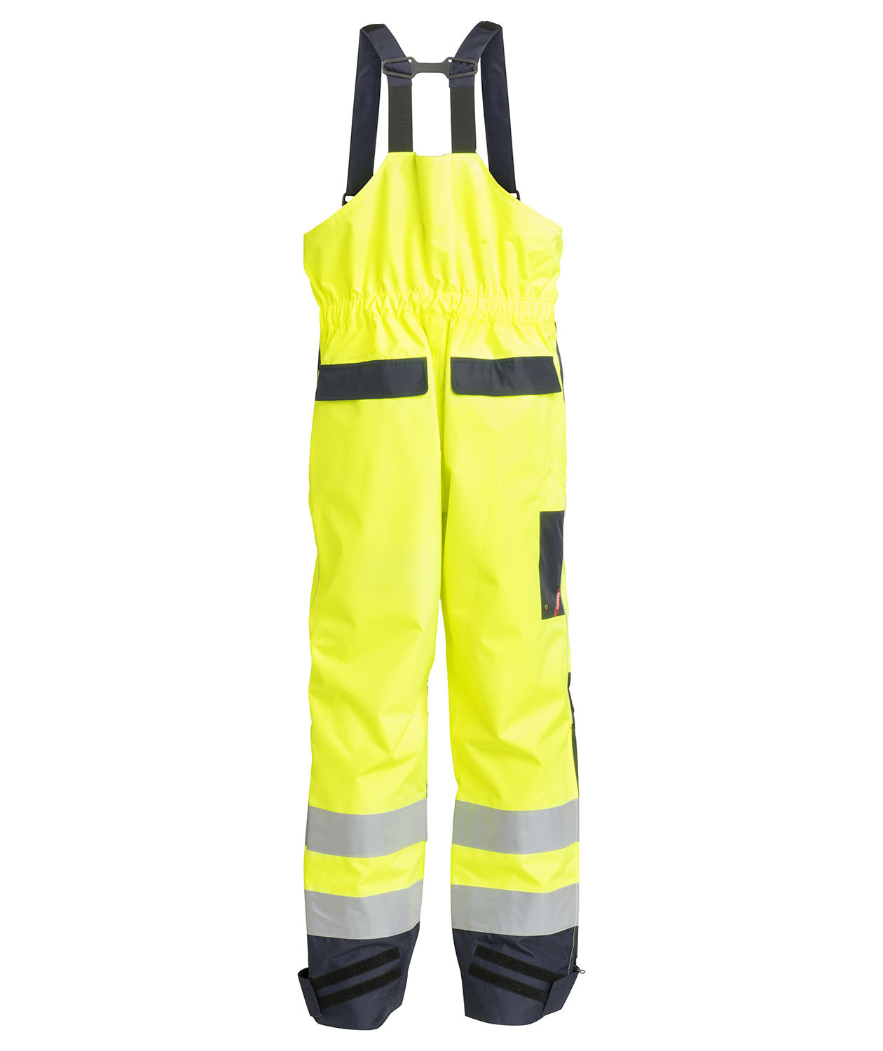 Engel Bib and Brace, Hi-vis Yellow/Marine