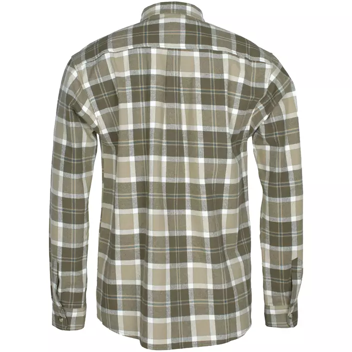 Pinewood Härjedalen regular fit flannel skovmandsskjorte, Dark Mole Brown, large image number 1