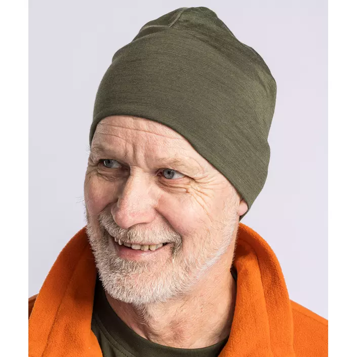 Pinewood hue med merinould, Moss green, Moss green, large image number 3