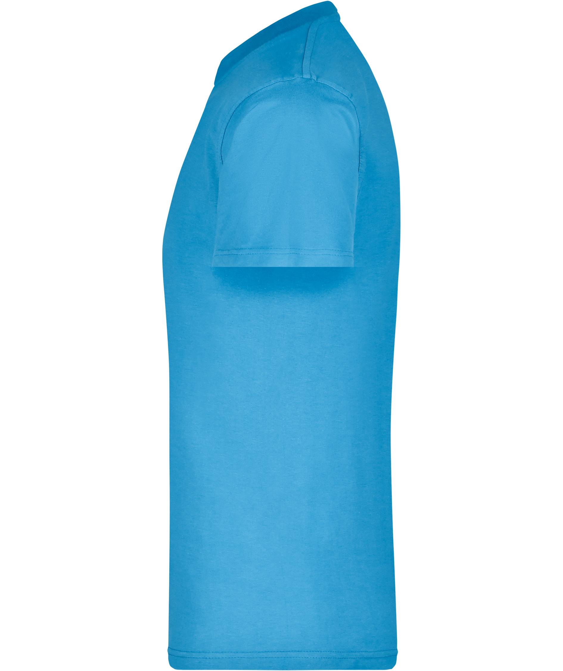 James & Nicholson T-shirt Round-T Heavy, Aqua, large image number 3