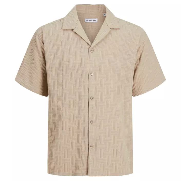 Jack & Jones JJEMATTEO RESORT kortärmad  skjorta, Oxford Tan, large image number 0