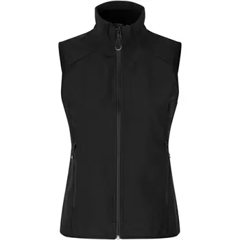 ID functional women's softshell vest, Black
