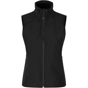 ID functional women's softshell vest, Black
