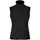 ID functional women's softshell vest, Black, Black, swatch