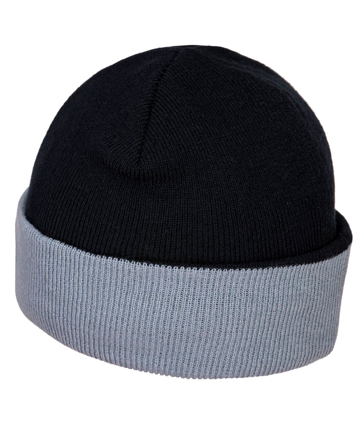 Portwest B034 stickad m&ouml;ssa med LED ljus, Svart/Gr&aring;, Svart/Gr&aring;, large image number 1