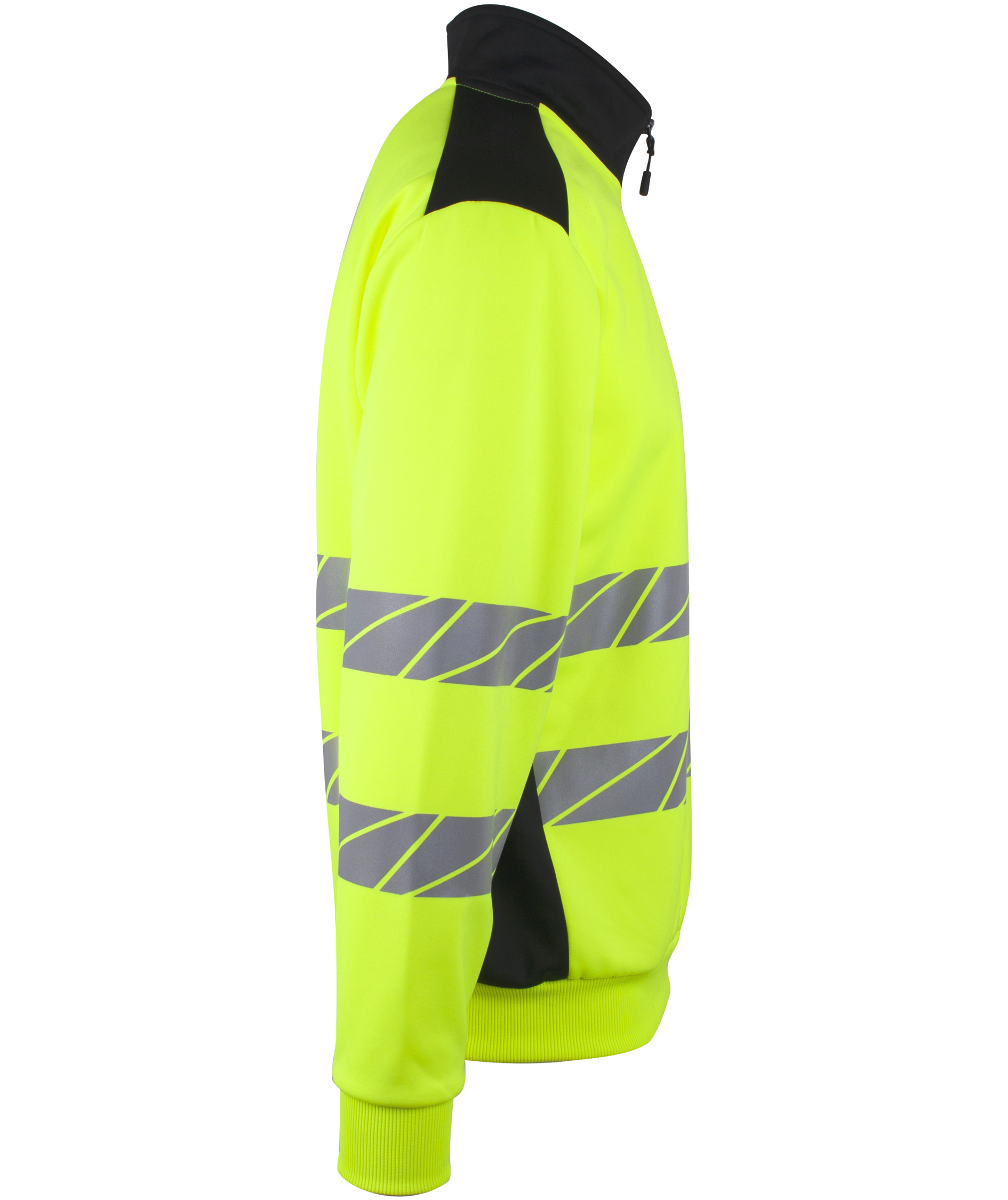 YOU Farum sweatshirt half-zip, Hi-Vis Yellow, large image number 2